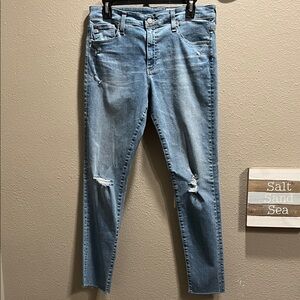 AG-Ed Farrah skinny ankle jeans. Size 31R.